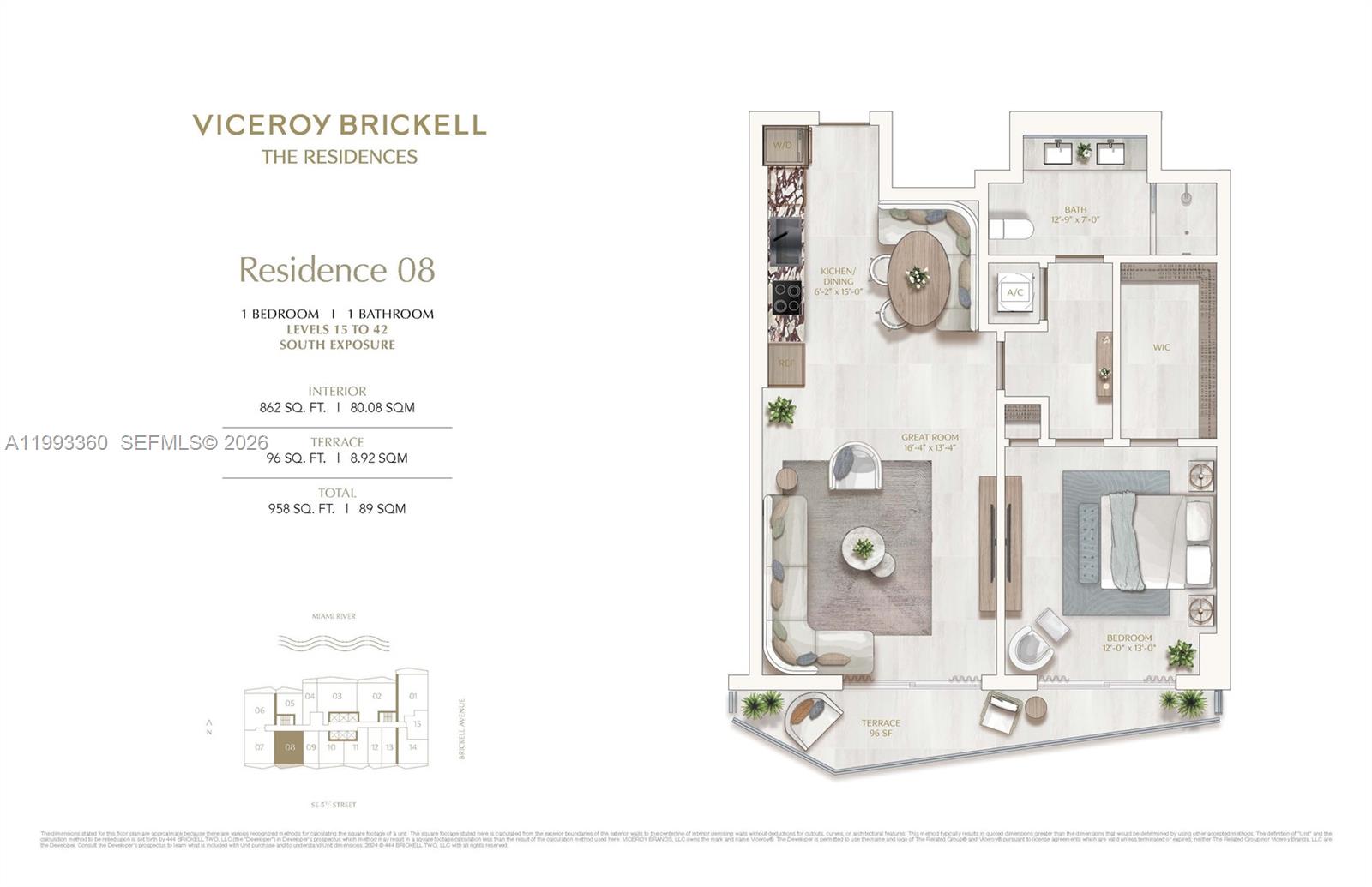 77 Southeast 5th Street, Unit 1608 Miami, FL 33131 - Photo 16 of 44 unknown