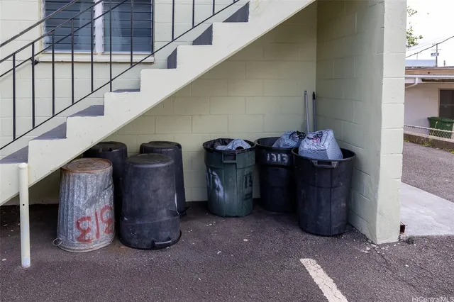 a view of storage and utility room