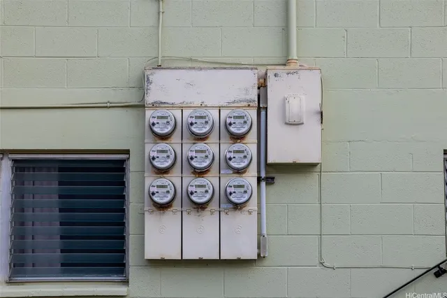 a view of water heater room