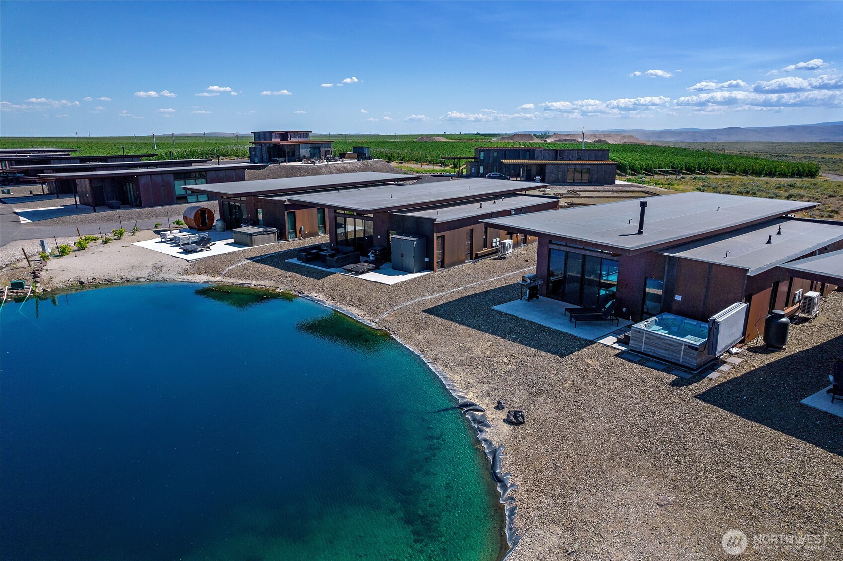 23592 Gorge View Loop Northwest Quincy, WA 98848 - Photo 24 of 24 an aerial view of a house with a yard