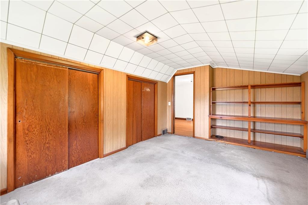 607 Cemetery Road Perryopolis, PA 15473 - Photo 19 of 30 a view of a room with wooden walls