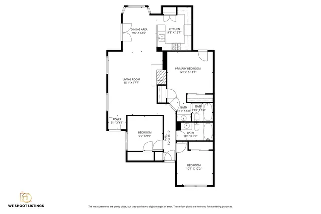 a picture of a floor plan