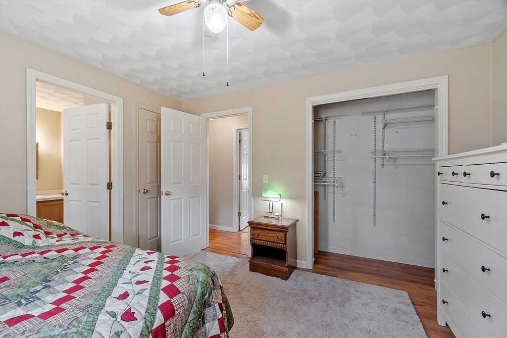 717 Old Petersham Road Barre, MA 01005 - Photo 25 of 40 a bedroom with a bed and a cabinet