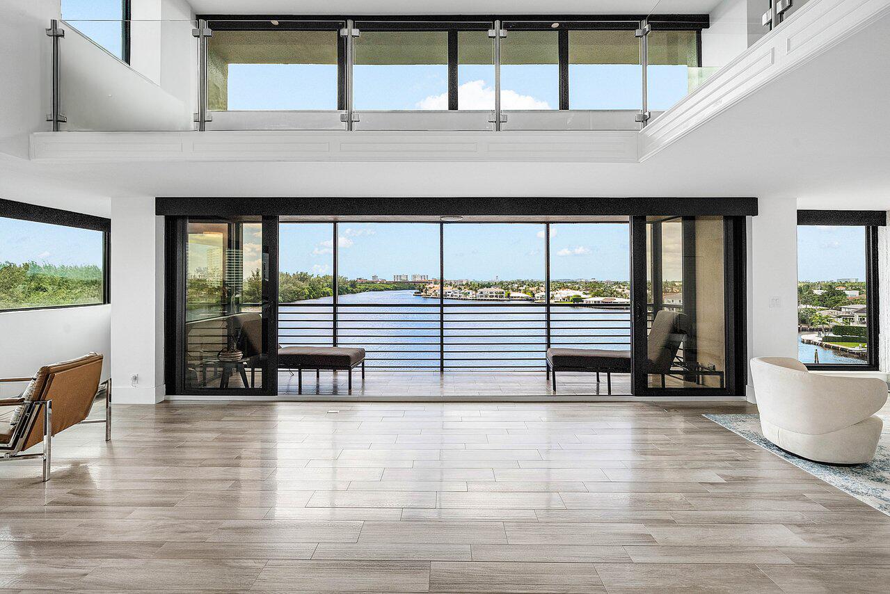 900 Northeast Spanish River Boulevard, Unit 7E Boca Raton, FL 33431 - Photo 13 of 71 a view of a living room and window
