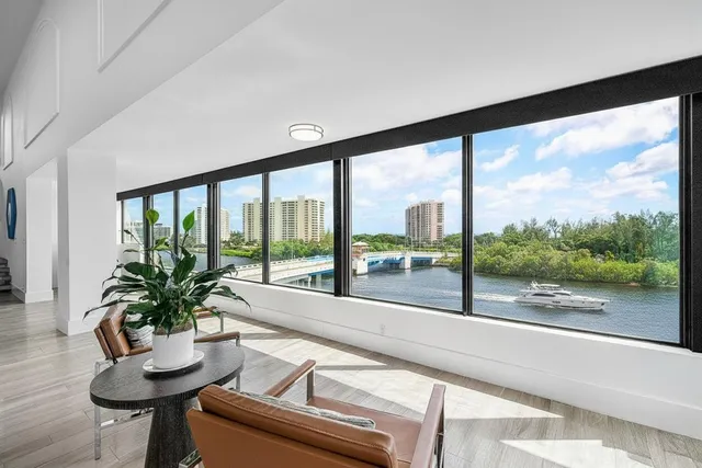 a view of a brick wall