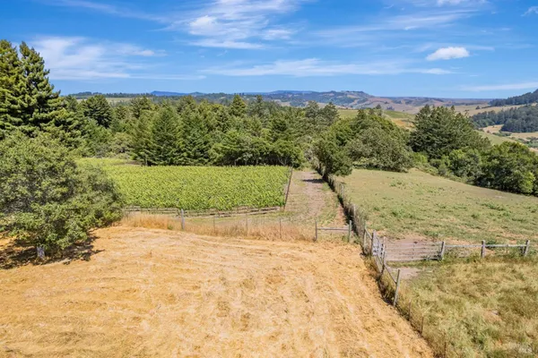 a view of a lake with a mountain