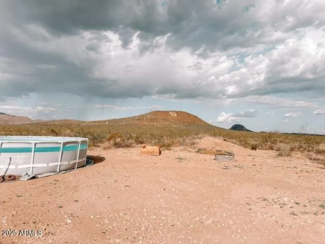 a view of beach and snow