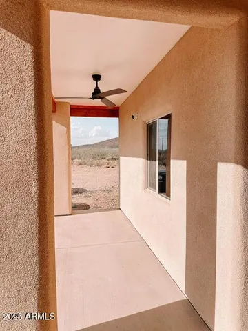 a view of front door