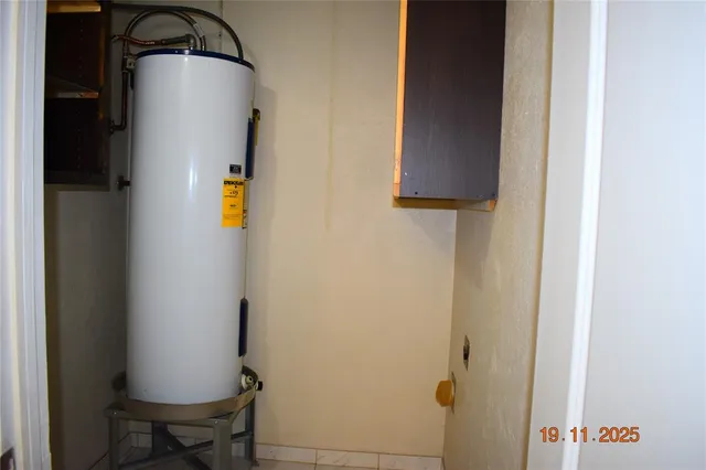 a close view of closet