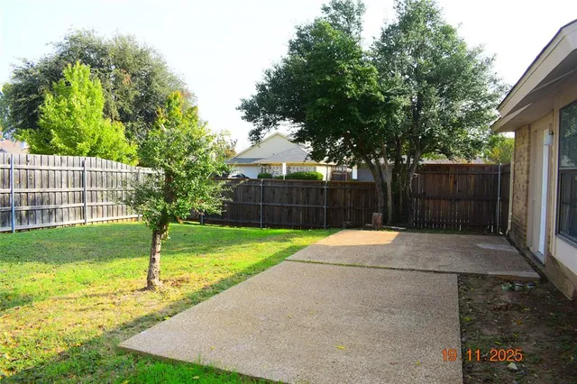 a view of outdoor space and yard