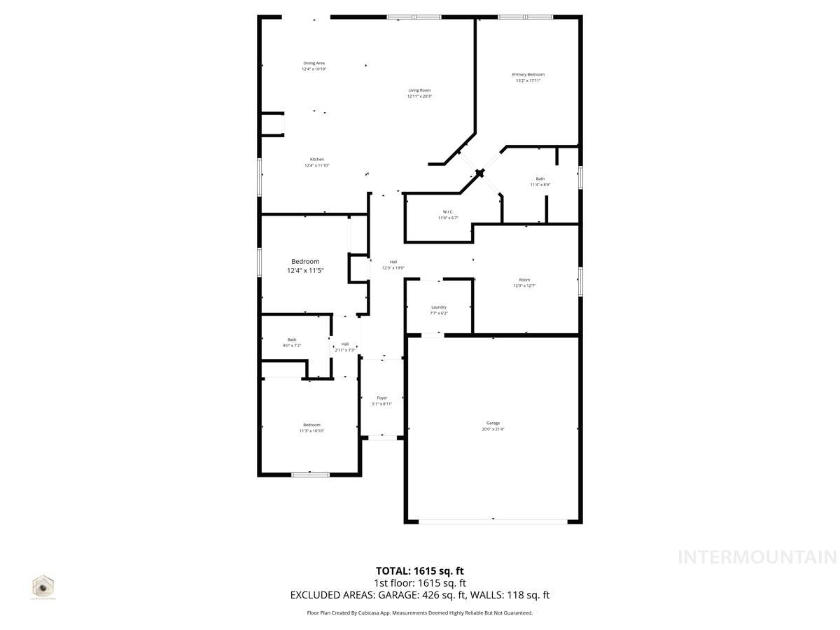 13622 Orlando Street Caldwell, ID 83607 - Photo 16 of 16 View of property floor plan