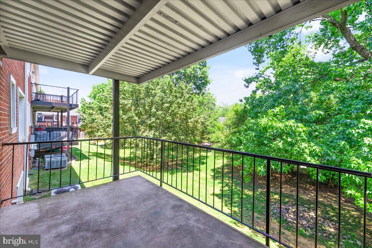 4608 28th Road South Arlington, VA 22206 - Photo 26 of 29 porch off kitchen