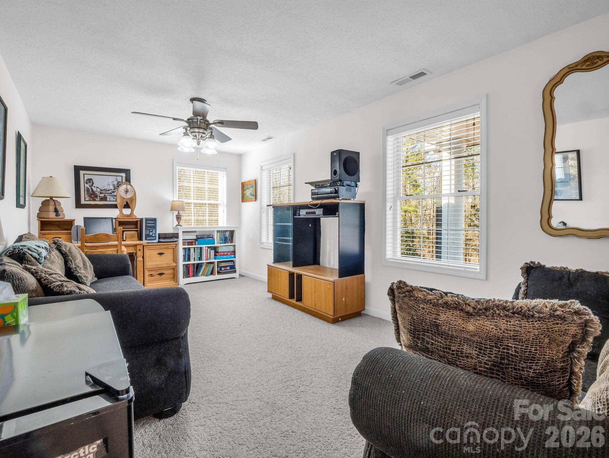 532 Harvey Logan Road Bostic, NC 28018 - Photo 36 of 48 a living room with furniture and a large window
