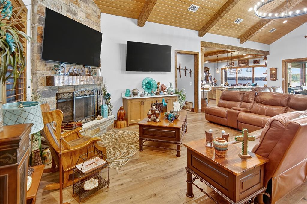 3016 W Highway Quitman, TX 75783 - Photo 8 of 40 a living room with furniture and a flat screen tv