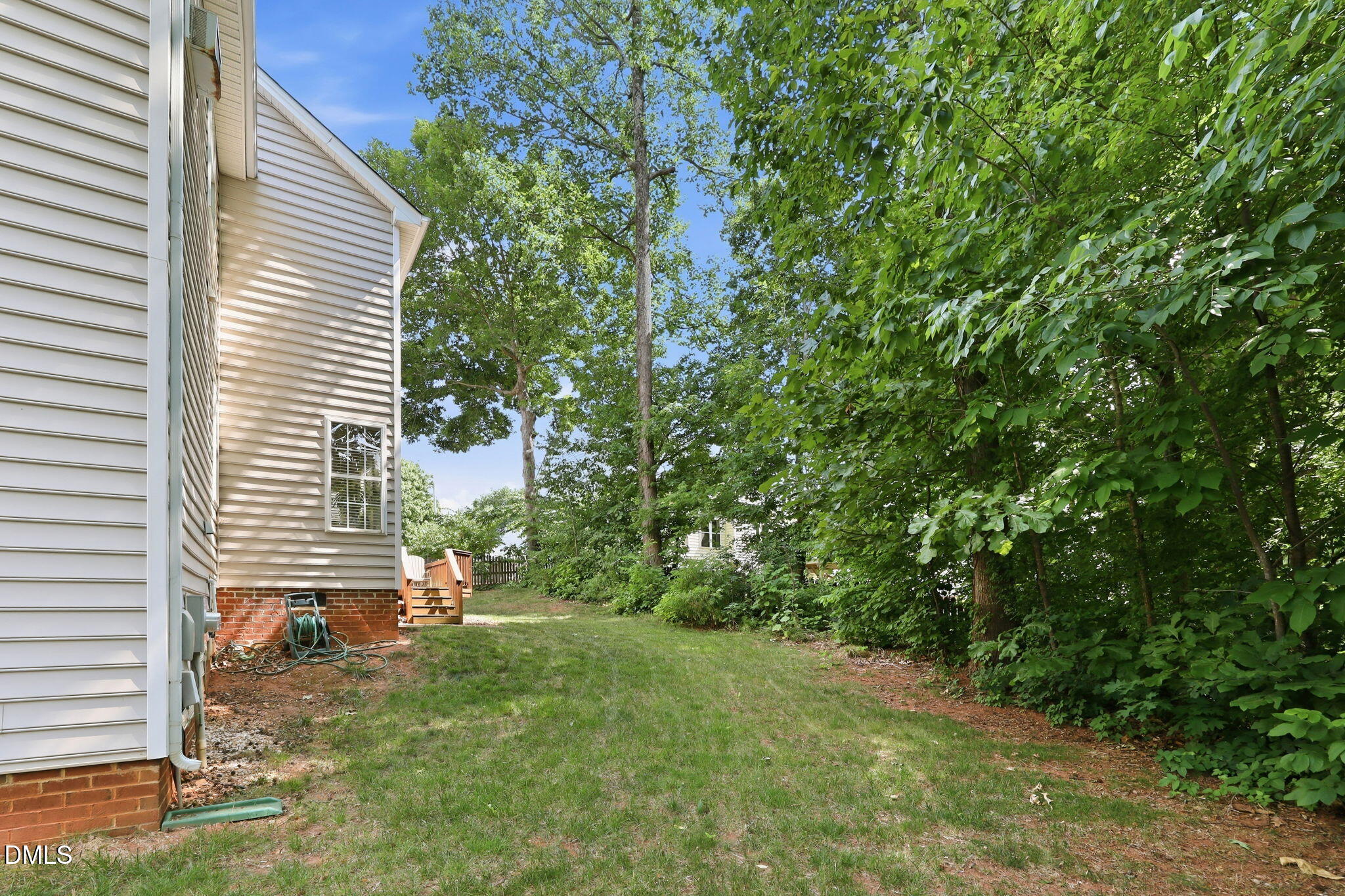 9105 Willow Valley Court Raleigh, NC 27617 - Photo 37 of 51 a view of backyard of house