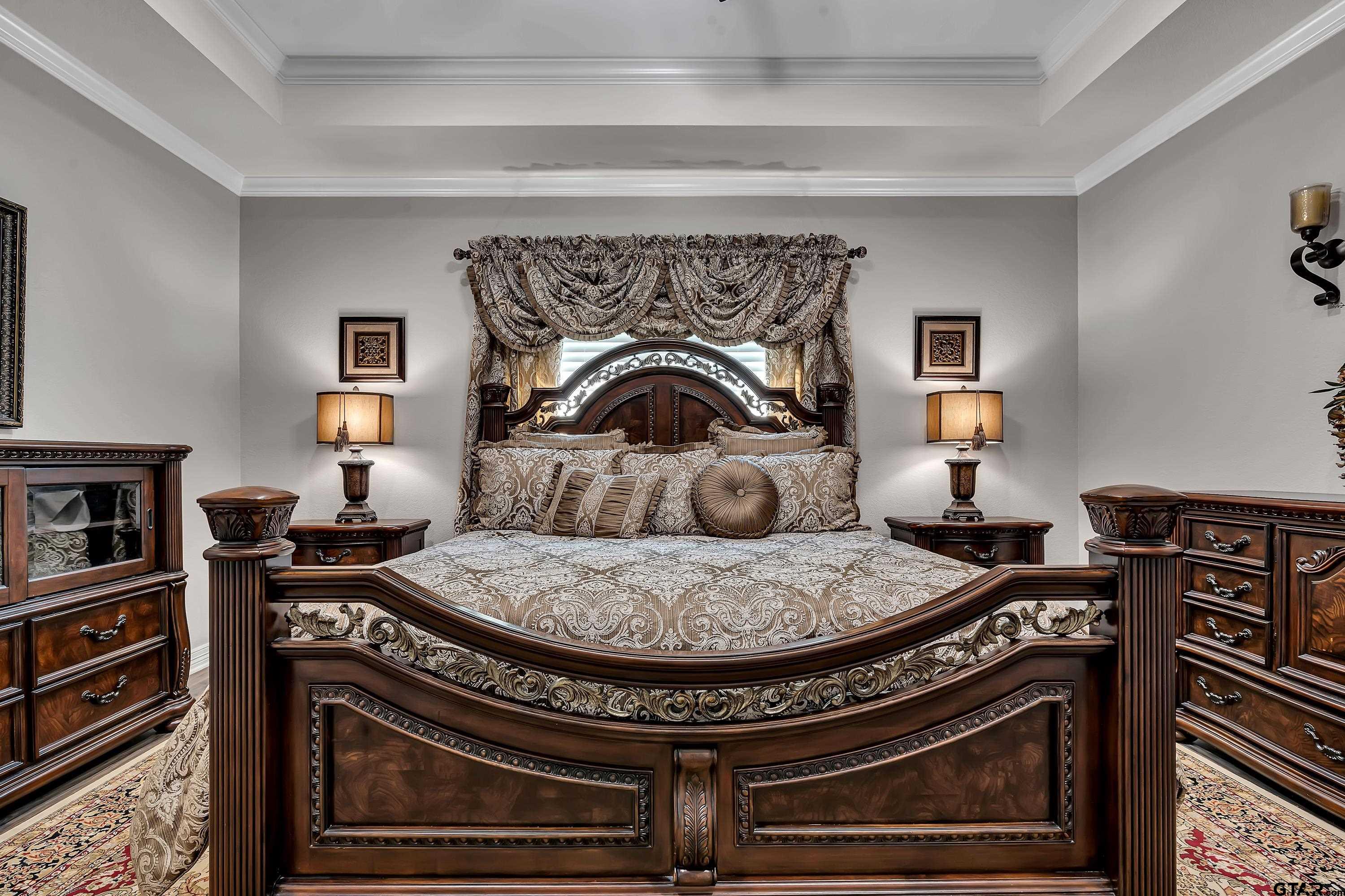 8199 Cr 314 Street South Laneville, TX 75667 - Photo 17 of 47 a living room with furniture and a fireplace