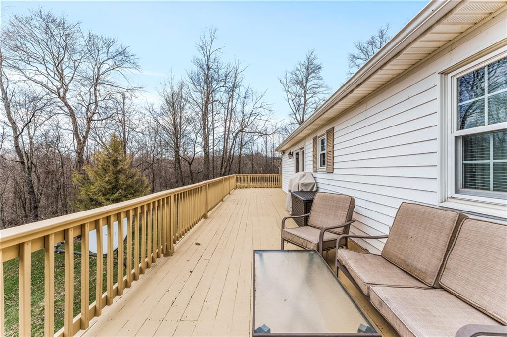 4689 Bell Road Cochranton, PA 16314 - Photo 23 of 32 a view of two chairs in the balcony
