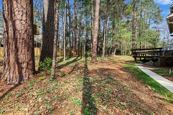 a view of outdoor space with deck