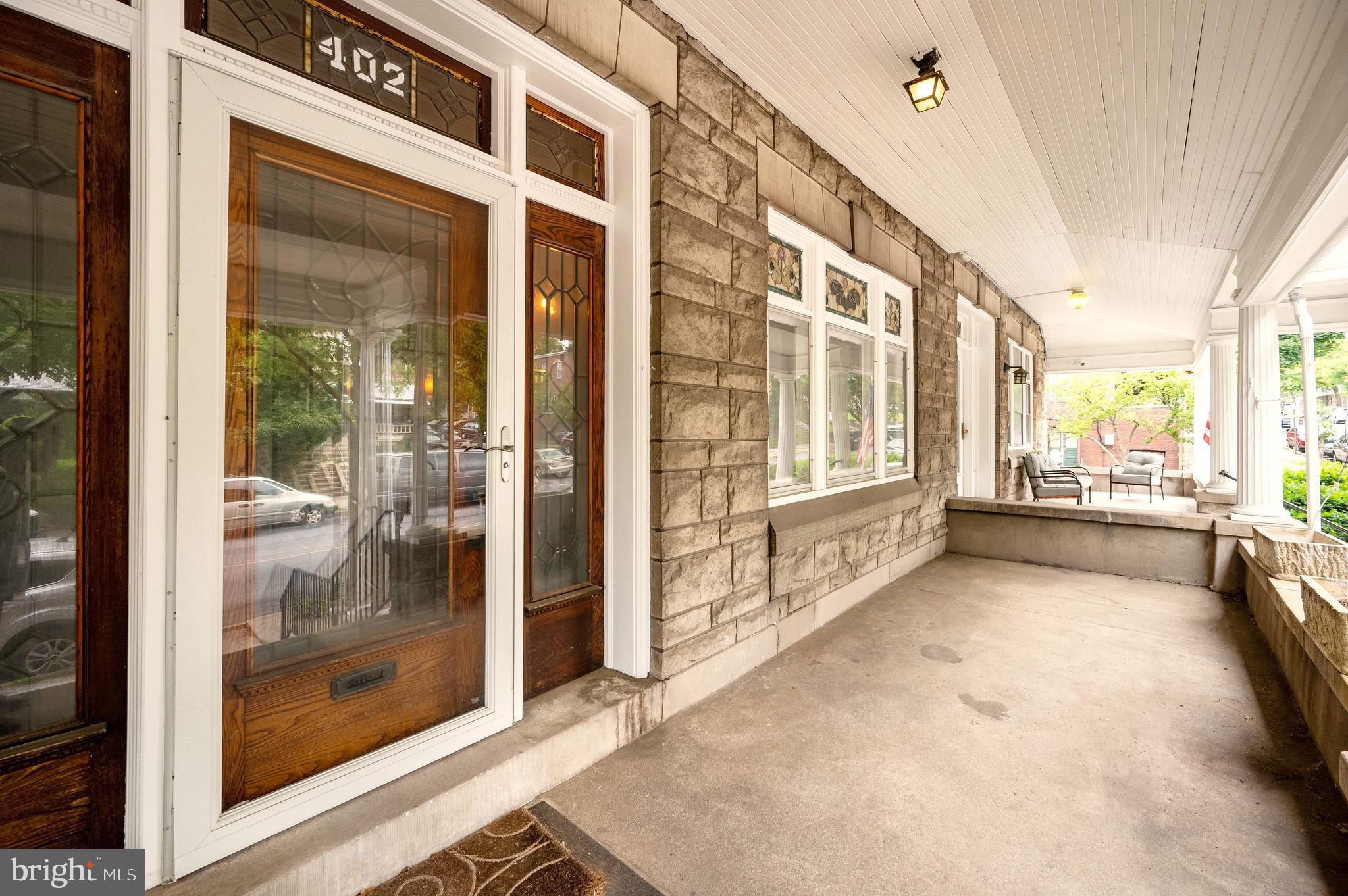 402 Spring Street Reading, PA 19601 - Photo 4 of 37 Huge front porch