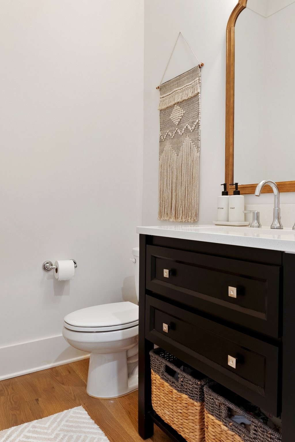 3623 Ronstadt Road Thompson's Station, TN 37179 - Photo 26 of 55 a bathroom with a toilet a sink and mirror