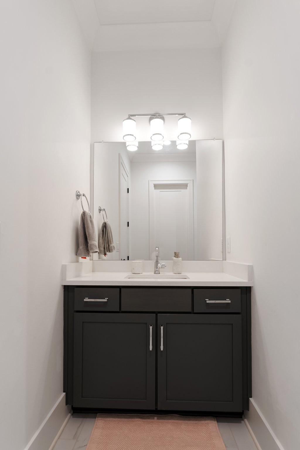 3623 Ronstadt Road Thompson's Station, TN 37179 - Photo 30 of 55 a bathroom with a sink and a mirror