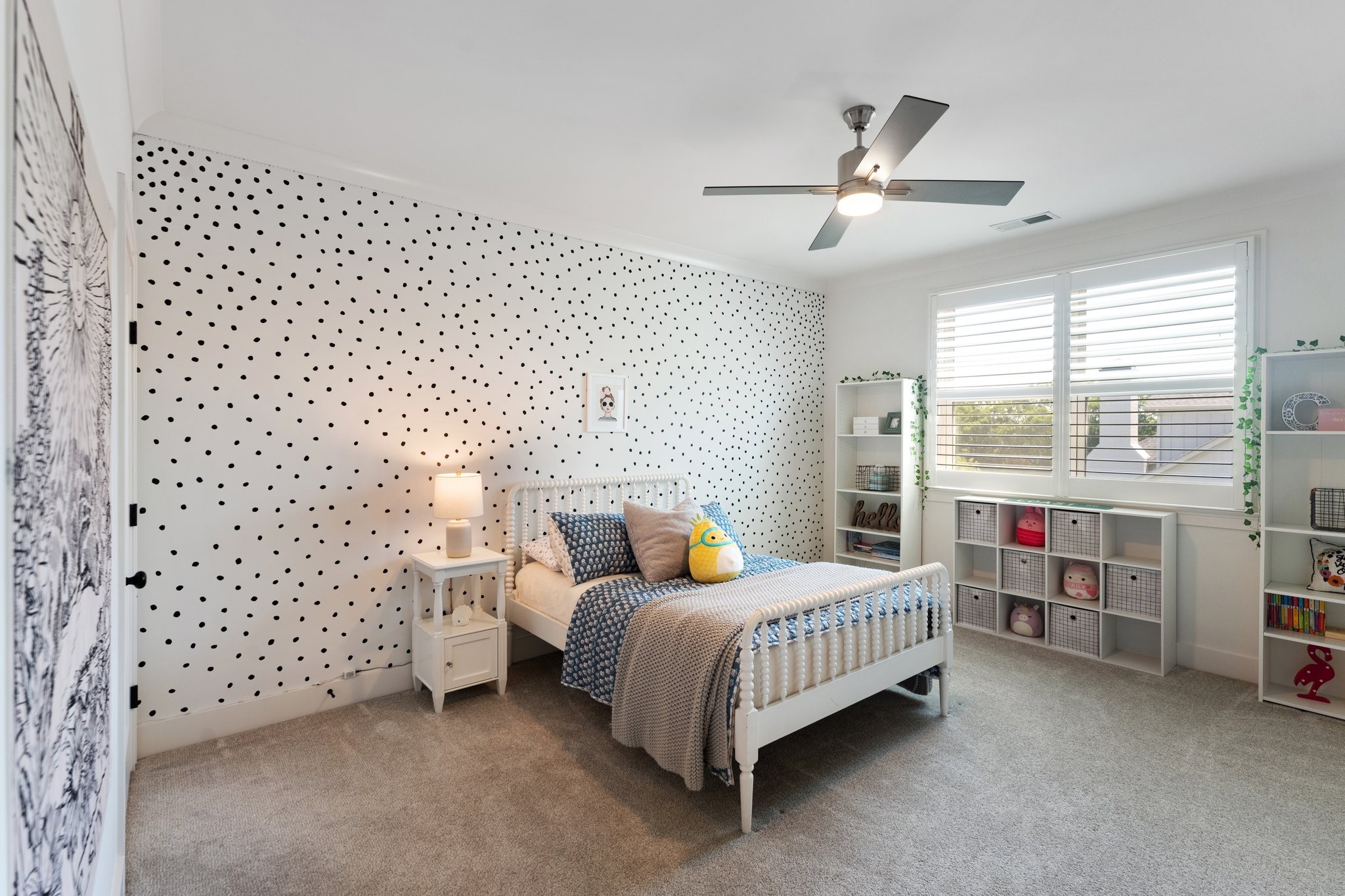 3623 Ronstadt Road Thompson's Station, TN 37179 - Photo 34 of 55 a bedroom with a bed and a chandelier