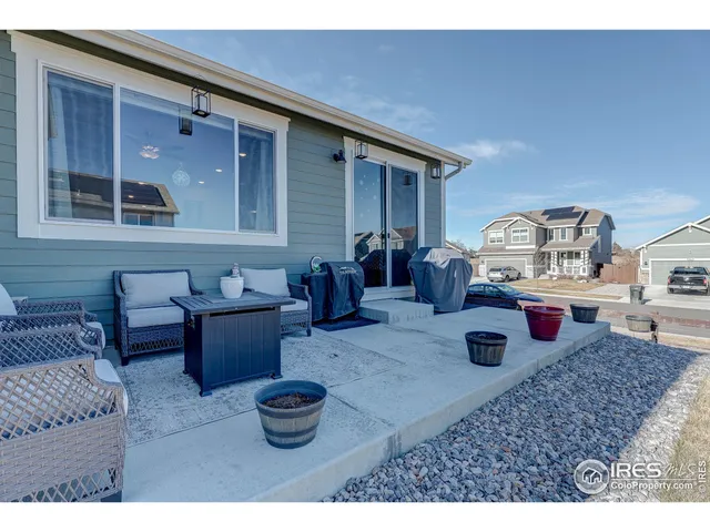 a view of outdoor space and patio