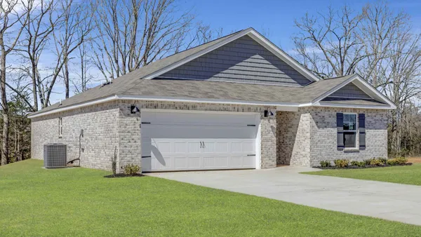 front view of house with a yard