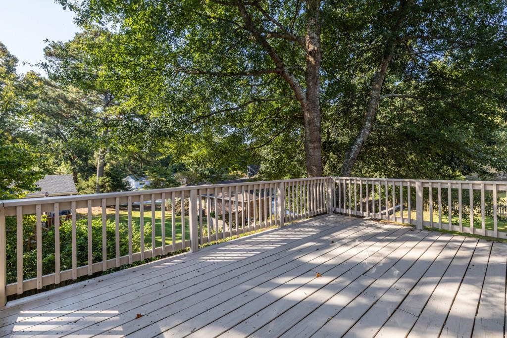 1759 Regency Park Walk Atlanta, GA 30341 - Photo 59 of 61 a view of balcony with wooden floor