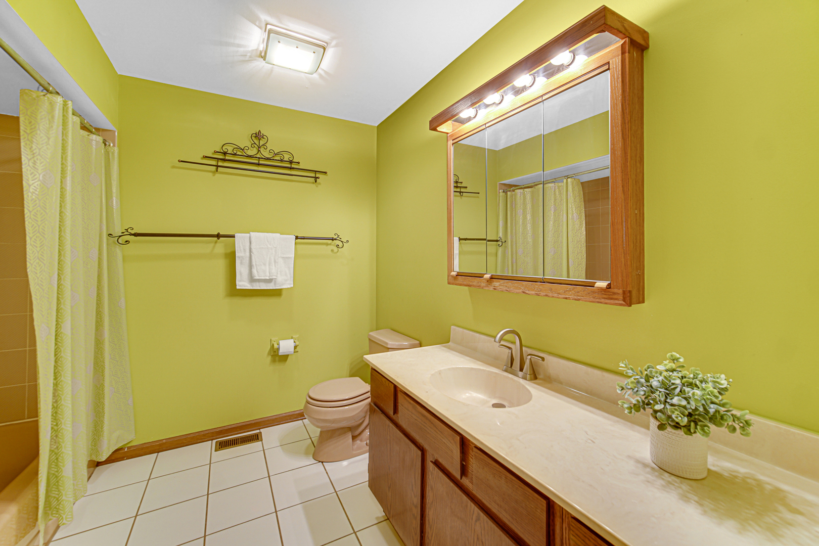 316 Morningside Drive, Unit A Bloomingdale, IL 60108 - Photo 15 of 35 a bathroom with a sink and a mirror