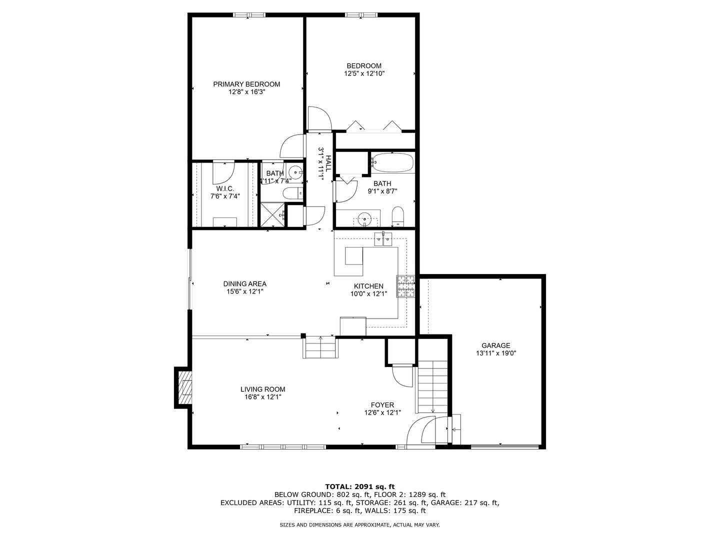 316 Morningside Drive, Unit A Bloomingdale, IL 60108 - Photo 34 of 35 a picture of a bench in front of a wall