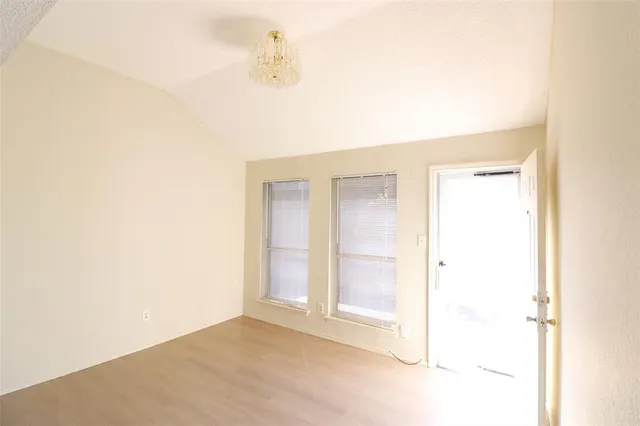 a view of empty room