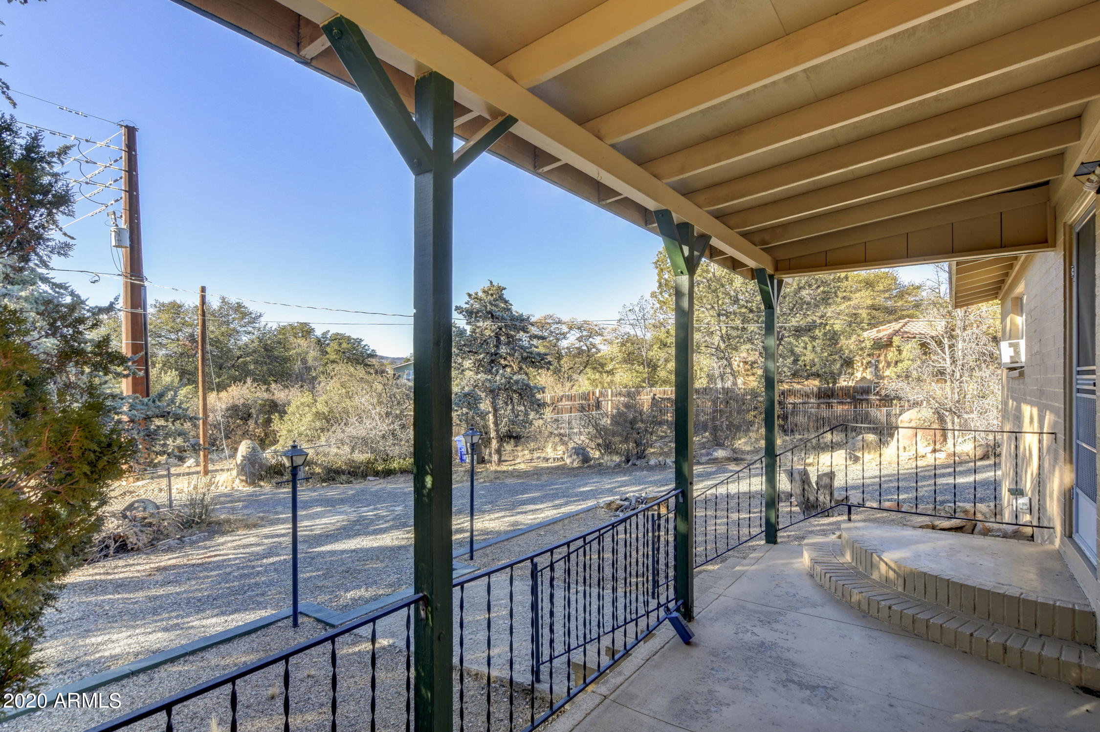 1930 Estrella Road Prescott, AZ 86305 - Photo 3 of 28 Front Patio - 1930 Estrella