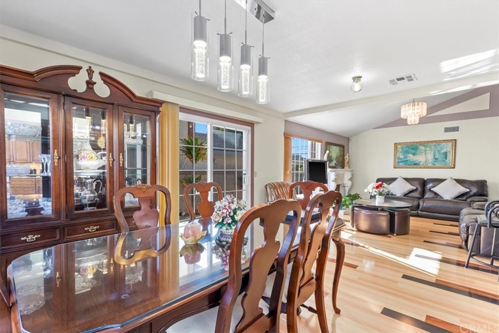 302 East 213th Street Carson, CA 90745 - Photo 11 of 41 a view of a dining room with furniture window and outside view