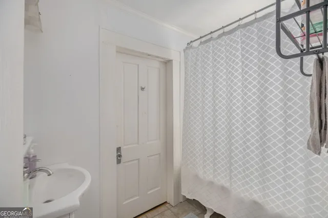 a view of a golf course with a lake