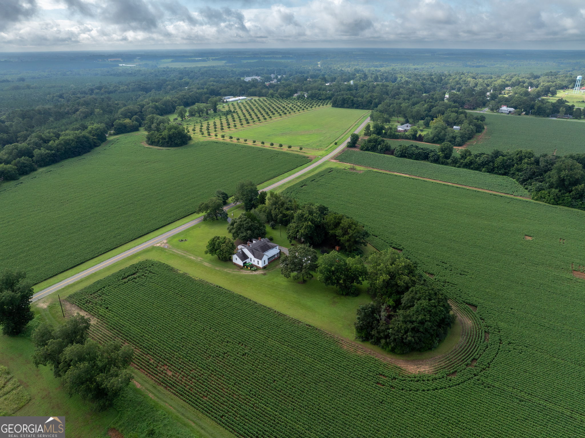 7890 Poplar Springs Road Byromville, GA 31007 - Photo 49 of 74 a view of a golf course with a lake