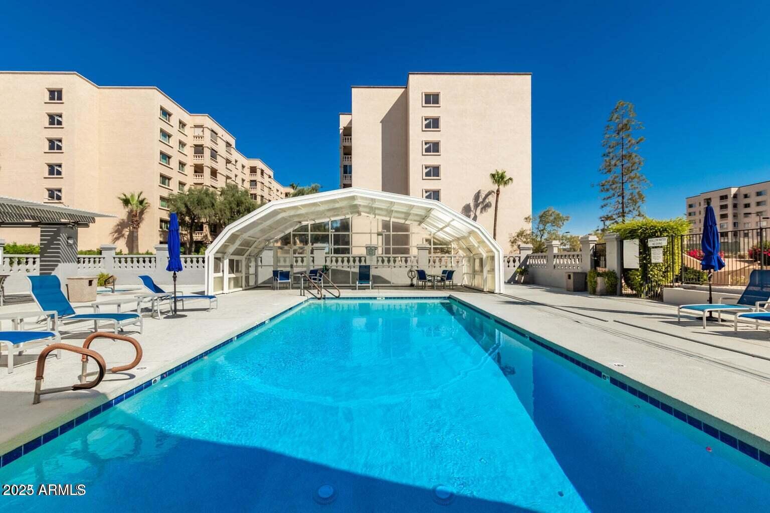 7960 East Camelback Road, Unit 109 Scottsdale, AZ 85251 - Photo 36 of 46 Dome Pool