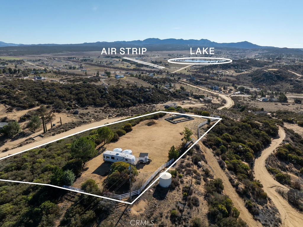 48565 Forest Springs Road Aguanga, CA 92536 - Photo 3 of 24 an aerial view of residential houses with outdoor space