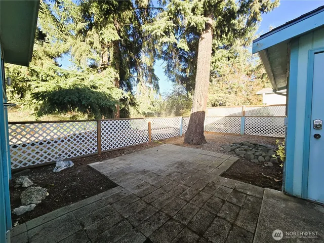 a view of outdoor space and yard