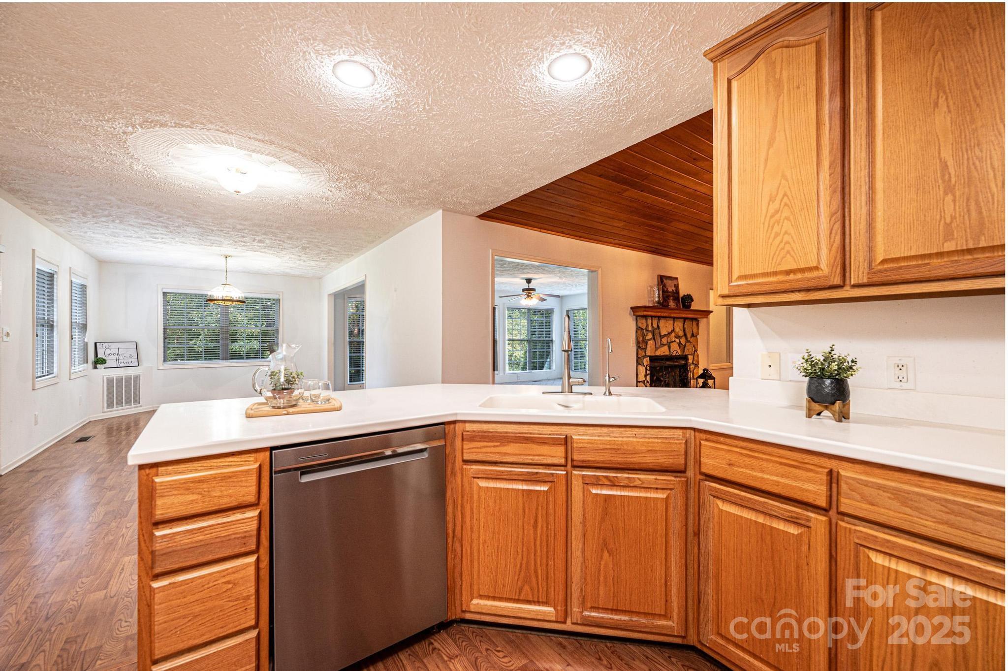 227 Robert Keever Road Stanley, NC 28164 - Photo 23 of 45 a kitchen with sink and cabinets
