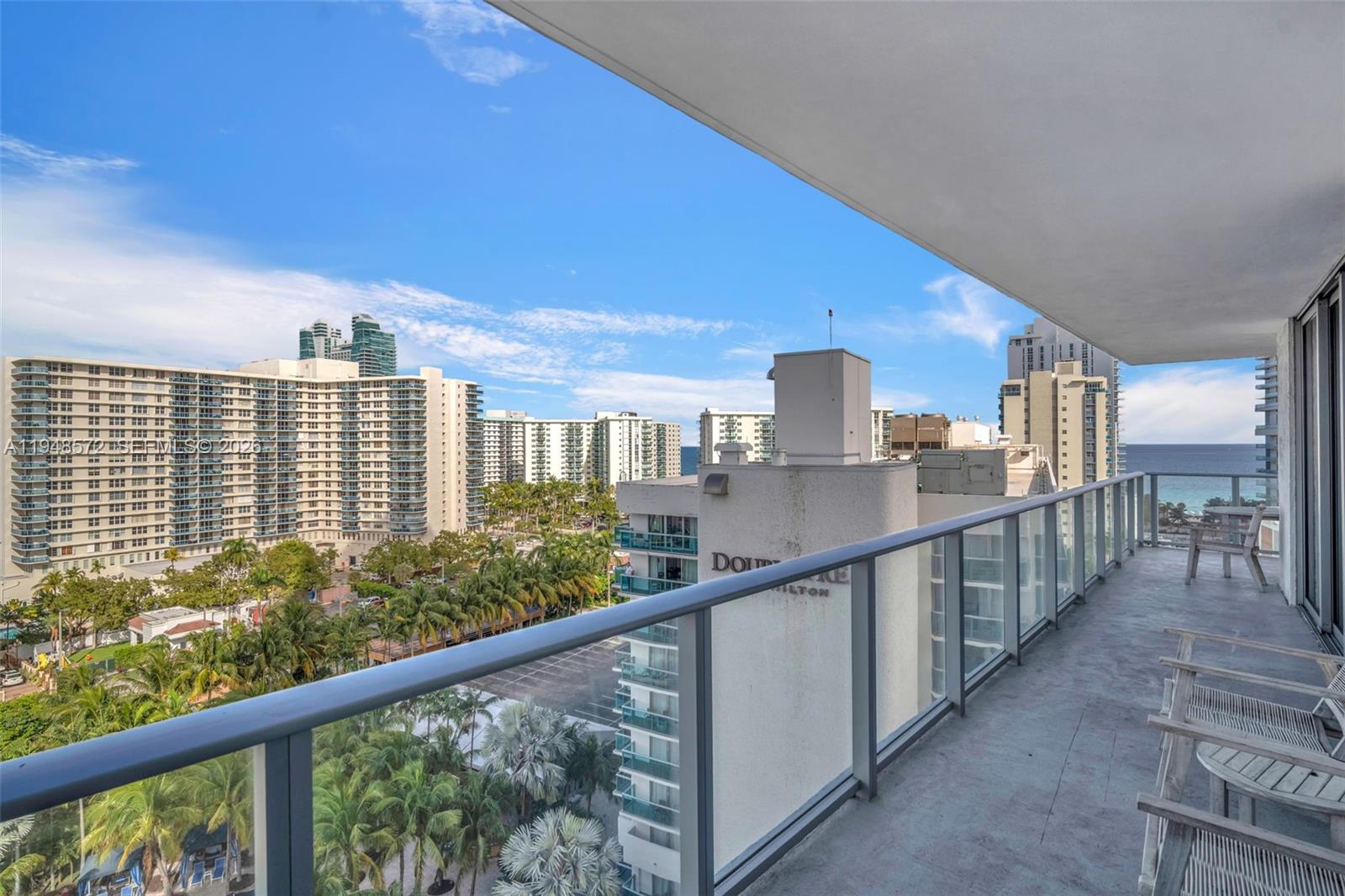 4010 South Ocean Drive, Unit R701 Hollywood, FL 33019 - Photo 27 of 46 a view of balcony with city view
