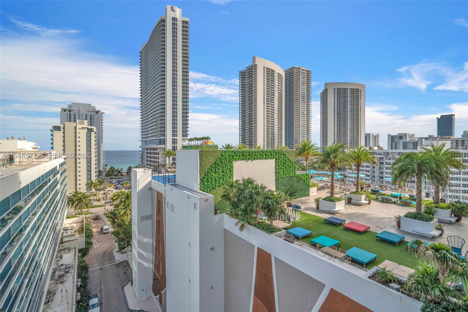 4010 South Ocean Drive, Unit R701 Hollywood, FL 33019 - Photo 30 of 46 a view of a city with tall buildings