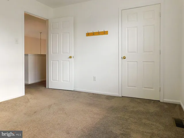 a garden view with a seating space