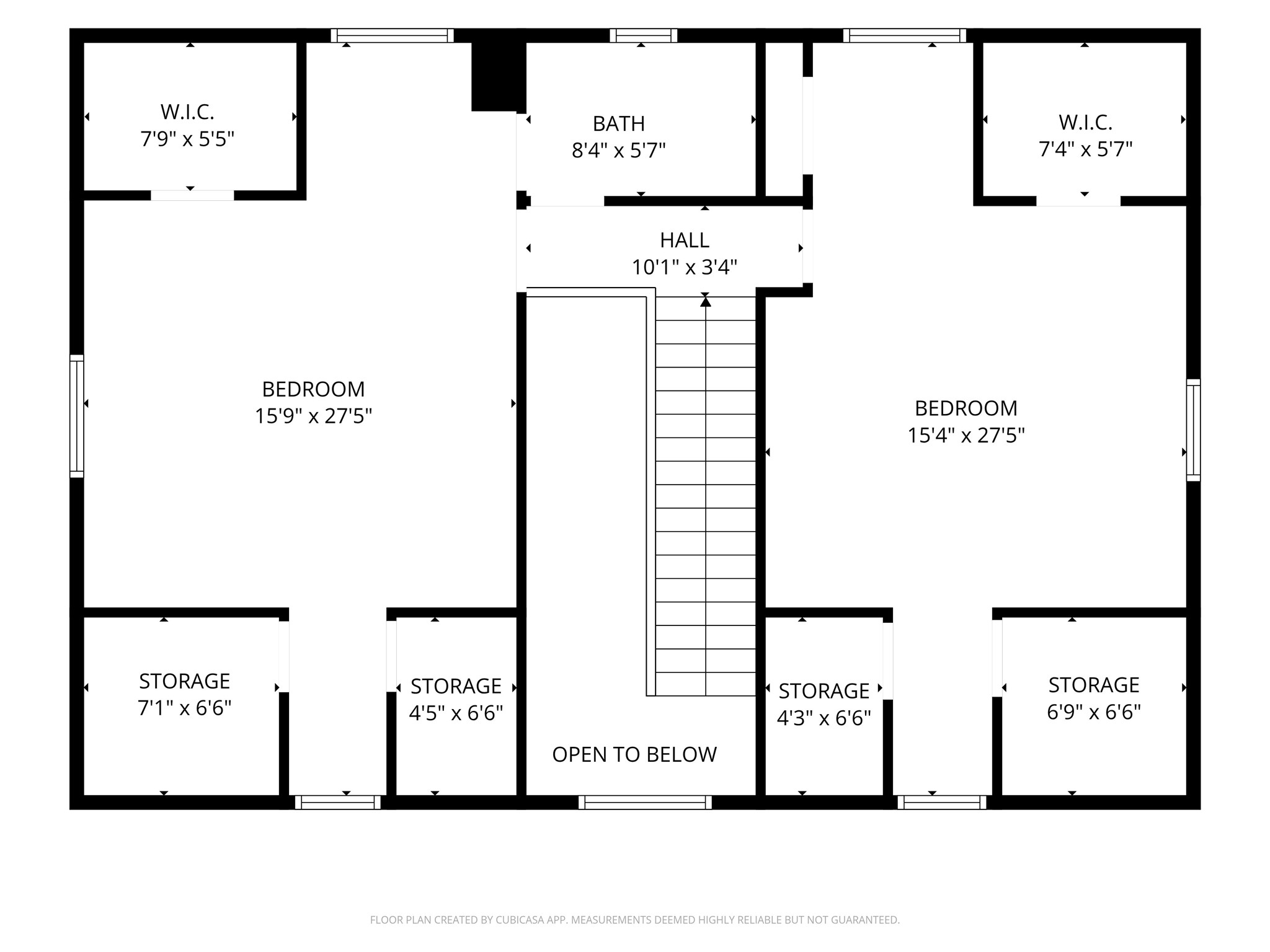4050 Dumbarton Street Houston, TX 77025 - Photo 8 of 48 Second Floor Layout.
