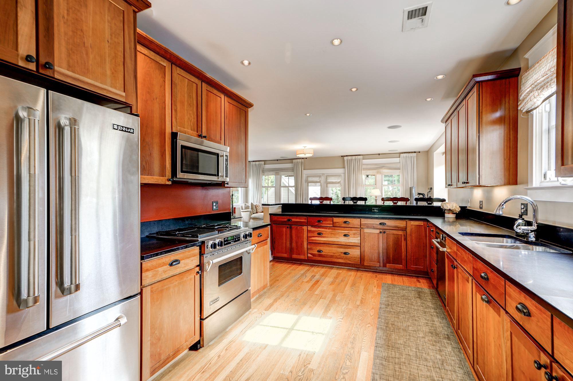 3706 6th Road North Arlington, VA 22203 - Photo 13 of 36 Large kitchen with Jenn Air appliances
