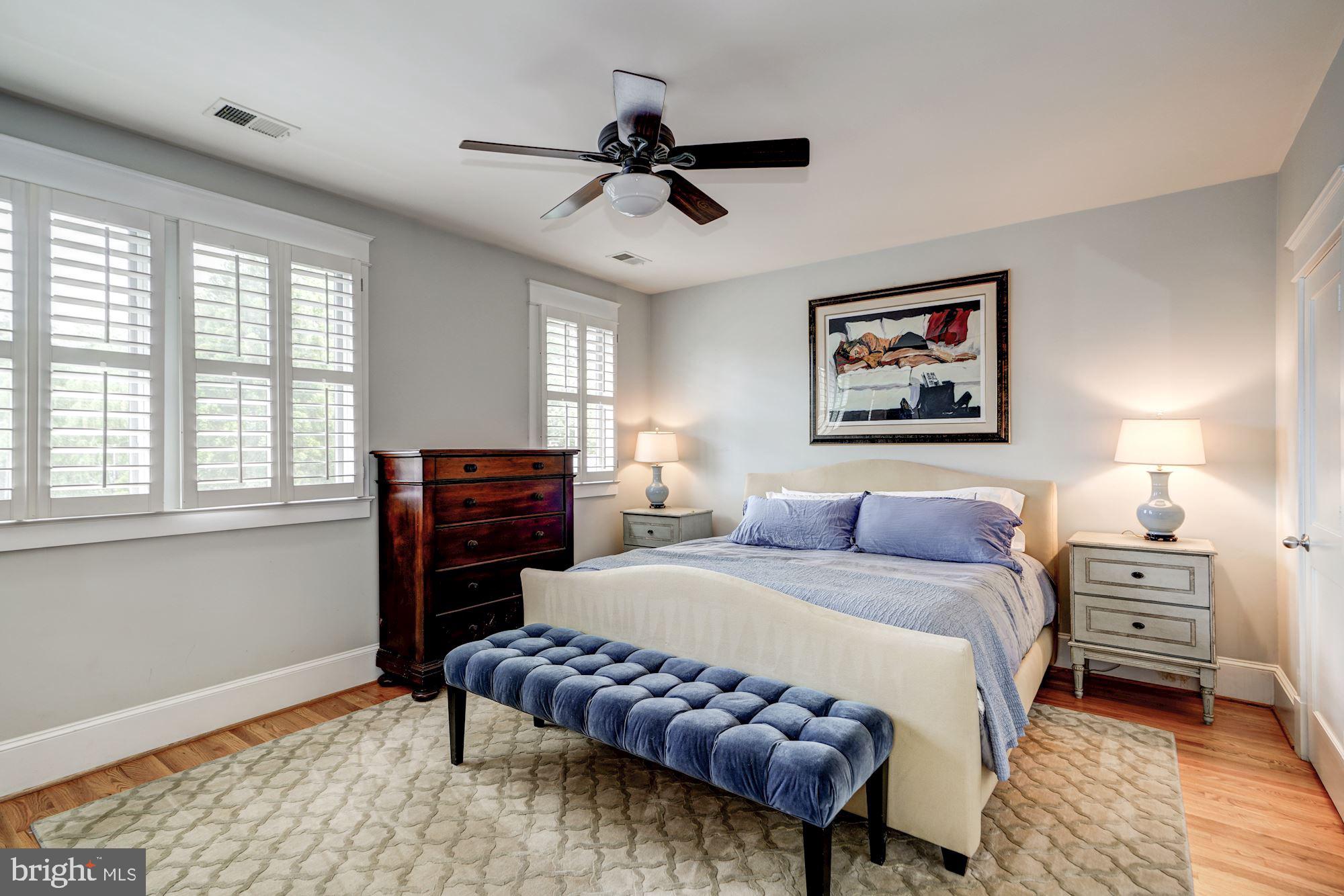 3706 6th Road North Arlington, VA 22203 - Photo 22 of 36 Master bedroom has two walk-in closet with builtin