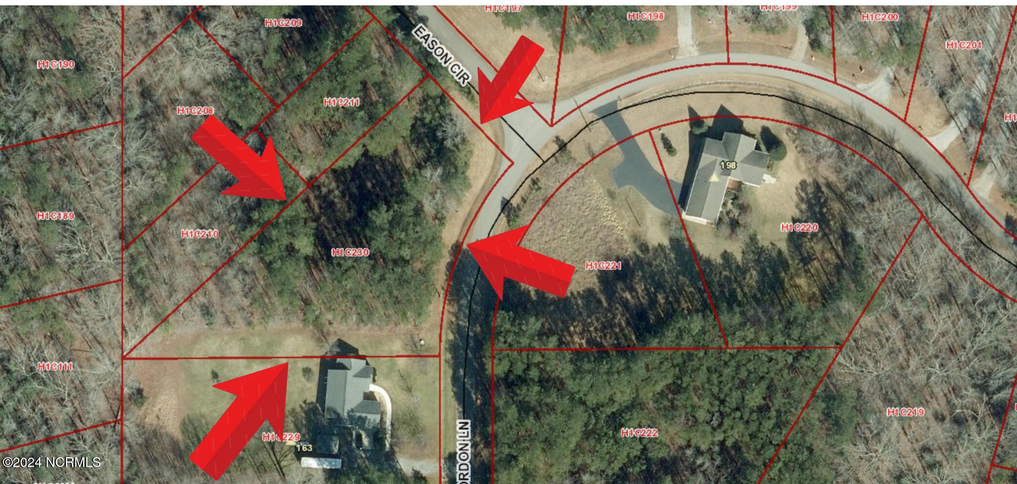 38 Gordon Lane Macon, NC 27551 - Photo 3 of 9 Map with Arrows