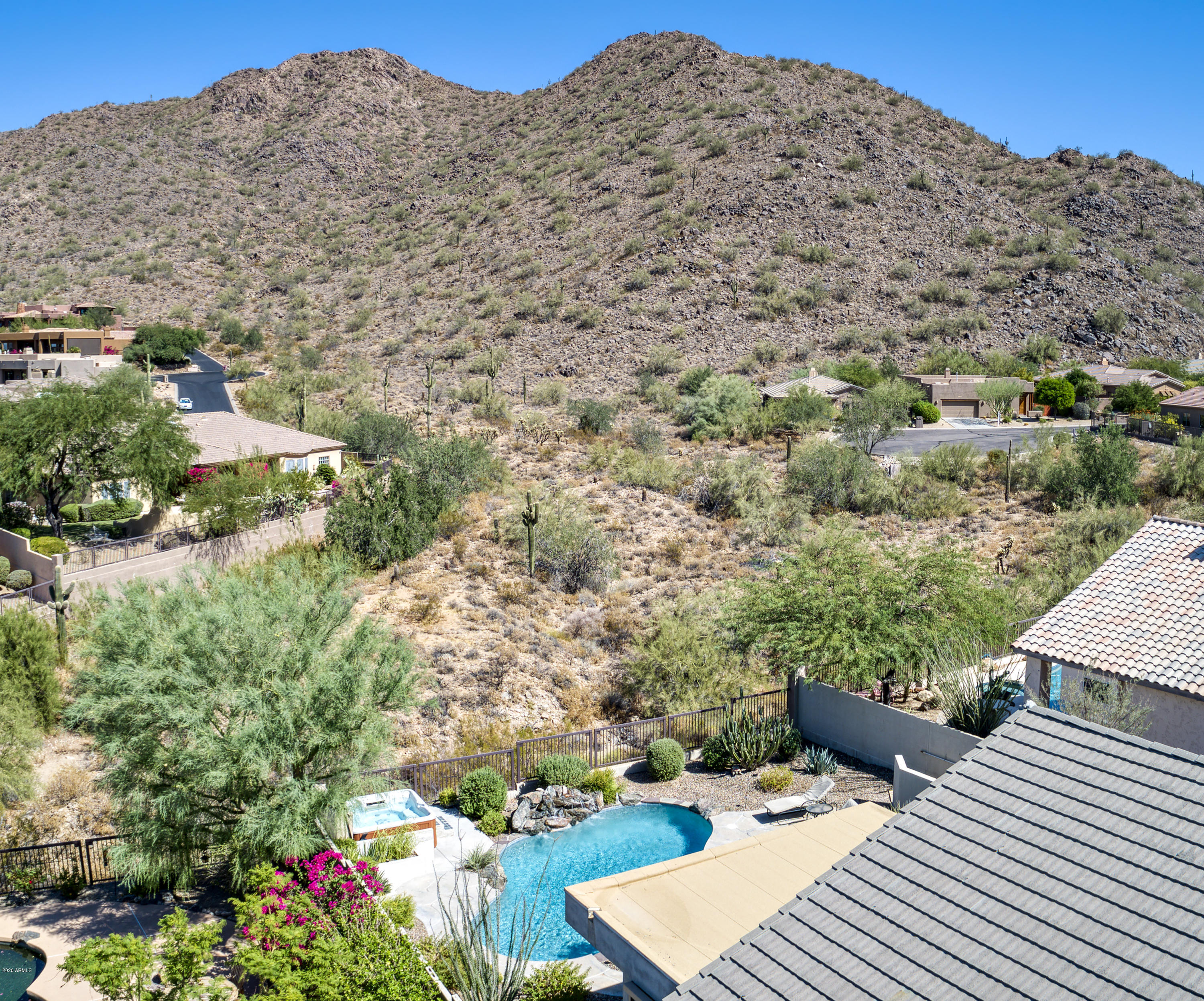 13964 East Geronimo Road Scottsdale, AZ 85259 - Photo 17 of 66 Aerial Mountain View