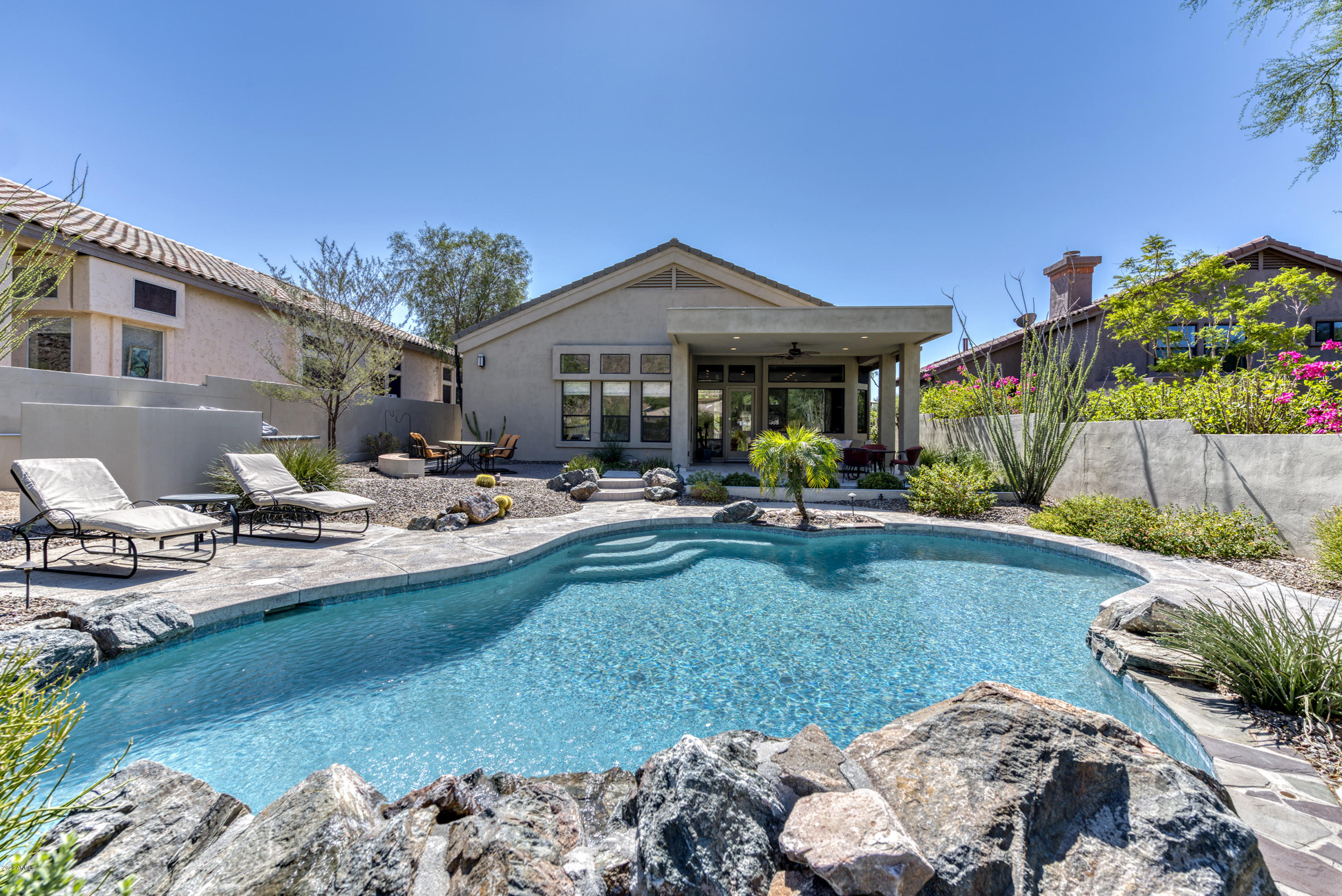 13964 East Geronimo Road Scottsdale, AZ 85259 - Photo 57 of 66 Exterior View Poolside
