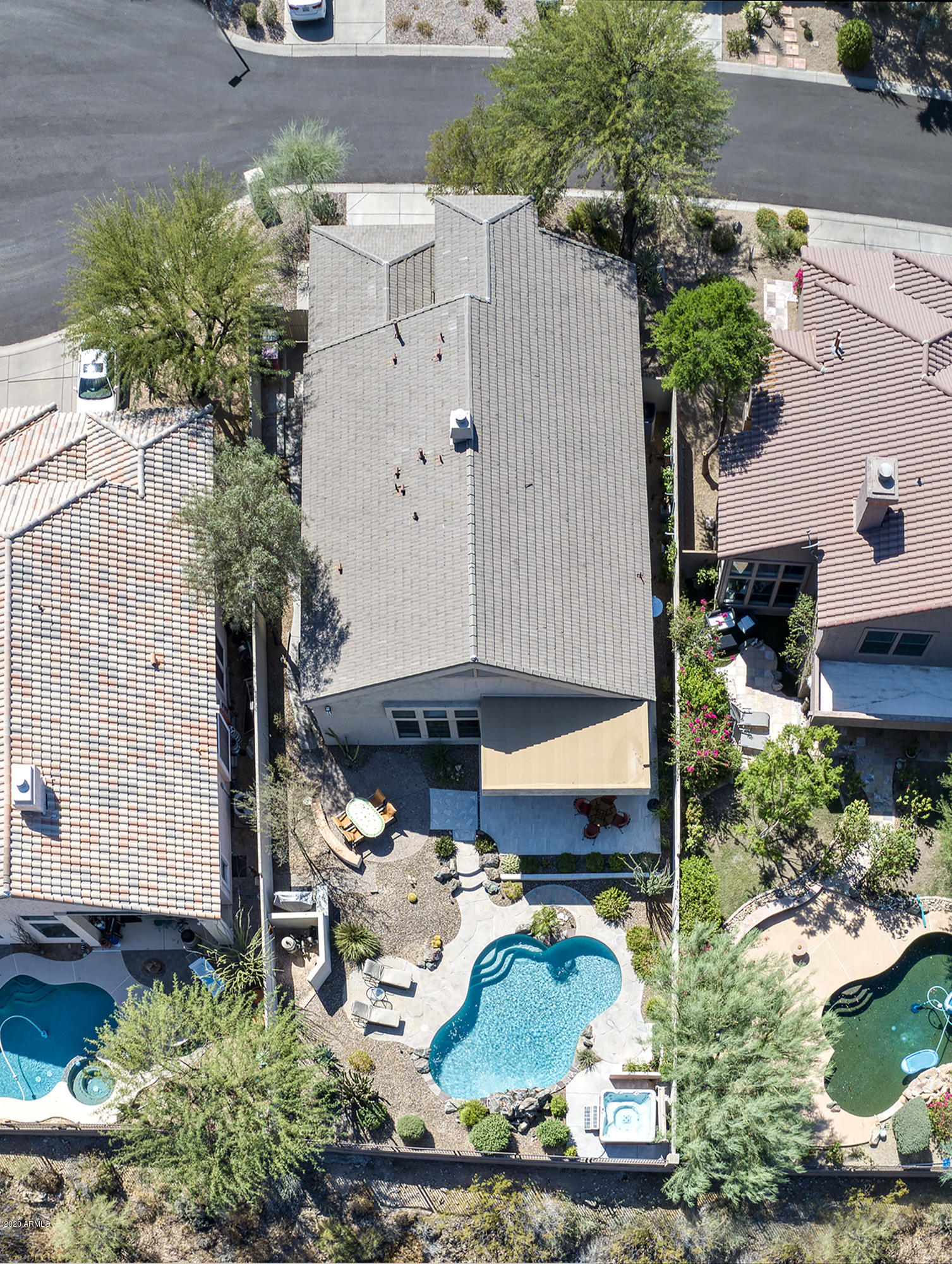 13964 East Geronimo Road Scottsdale, AZ 85259 - Photo 60 of 66 Aerial Exterior Birds Eye